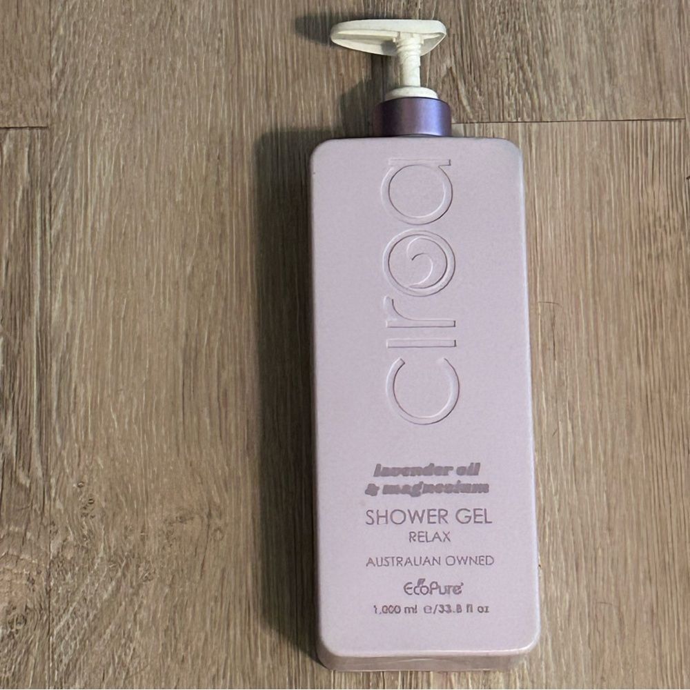 Ciroa Lavender Oil Magnesium Shower Gel Body Wash Relax Australia 33.8 oz